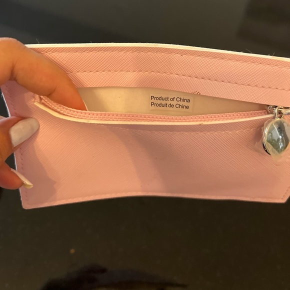 Pink powder small bag  cardholder - Picture 3 of 7